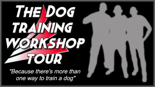 Joel Silverman Jay Jack Larry Krohn Dog Training Workshop Tour