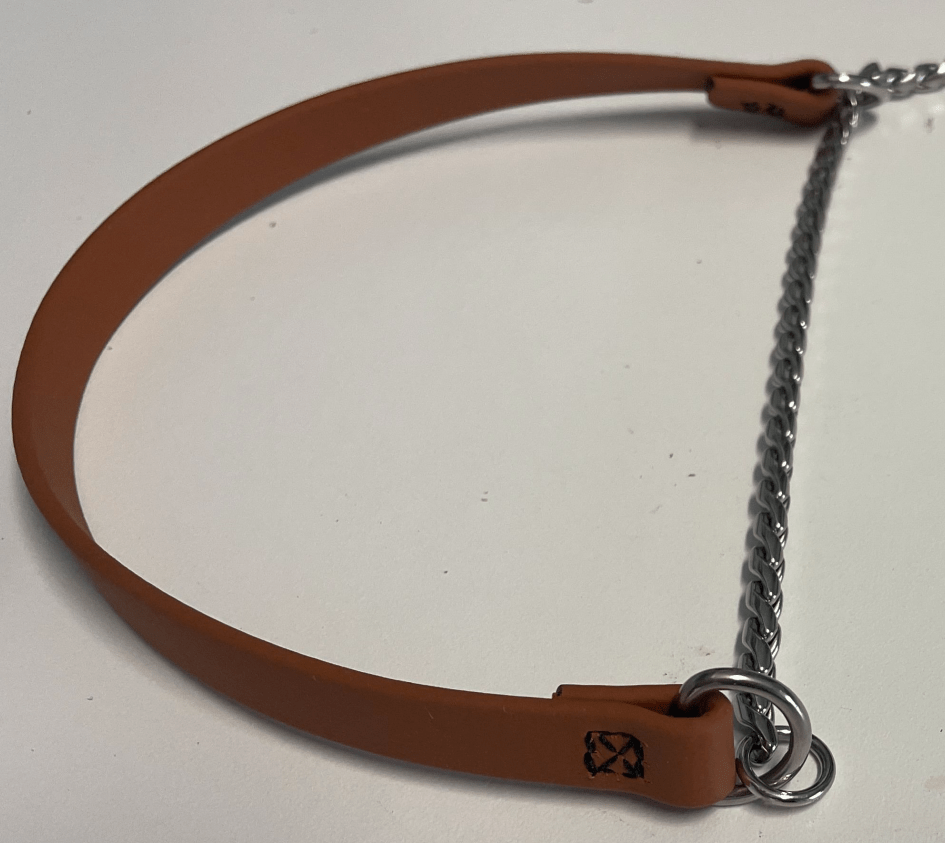 light brown alternative training collar